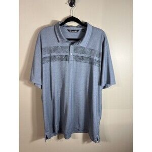 Travis Mathew Polo Shirt Mens 3XL Blue Athleisure Golf